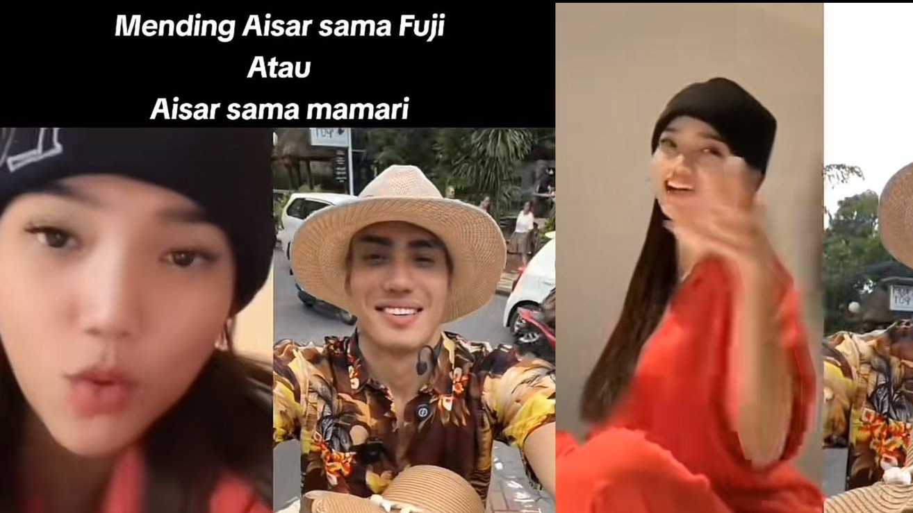 viral video lawas Fuji yang diduga warganet sindir Aisar Khaled dan Jennifer Coppen