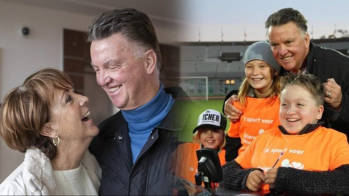 Potret Louis van Gaal