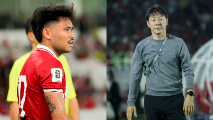 Saddil Ramdani & Shin Tae-yong saat masih di Timnas Indonesia