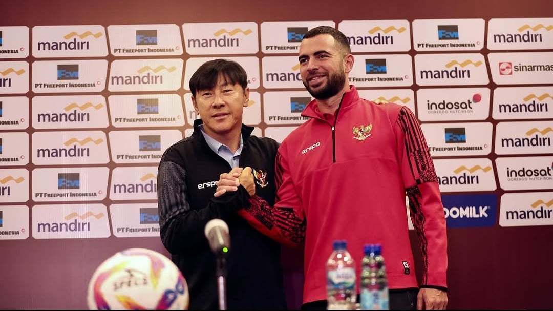 Jordi Amat ucapkan perpisahan kepada Shin Tae-yong