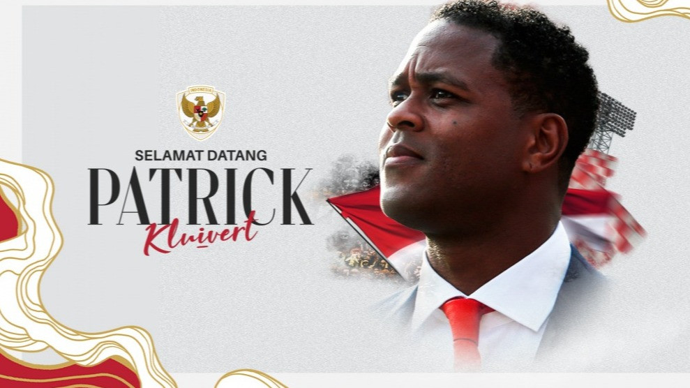 Pelatih Timnas Indonesia, Patrick Kluivert.