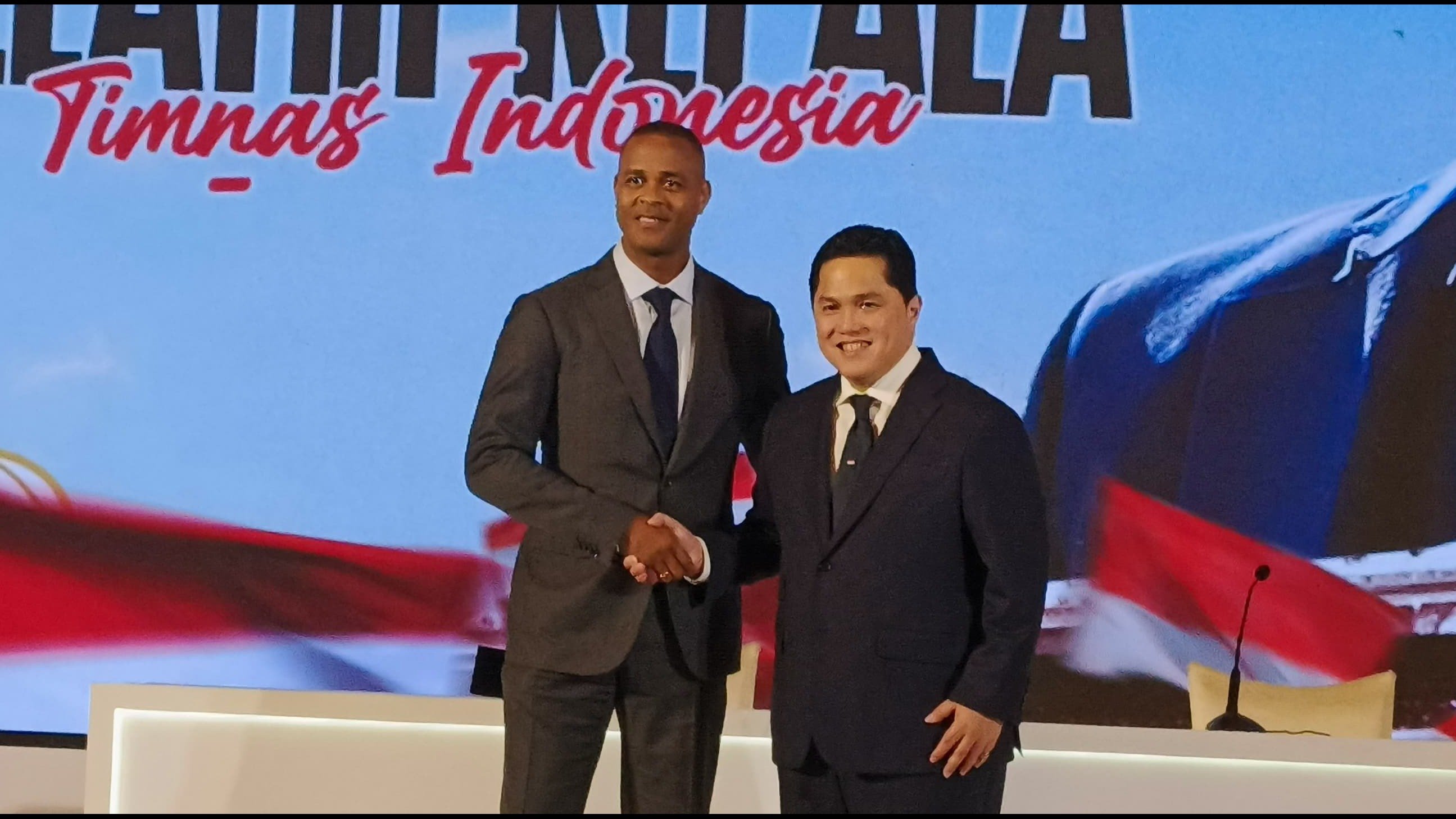 Patrick Kluivert  dan Erick Thohir