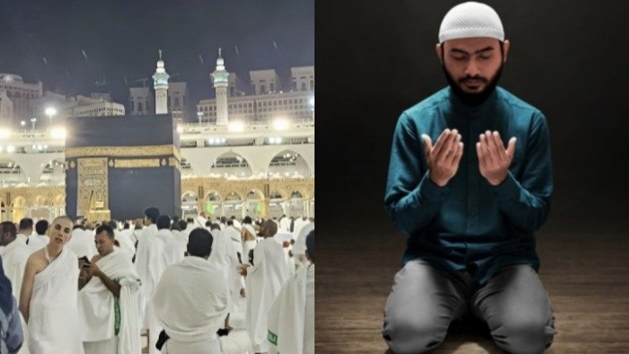 Ilustrasi ibadah haji untuk mabrur dan berdoa setelah shalat Tahajud