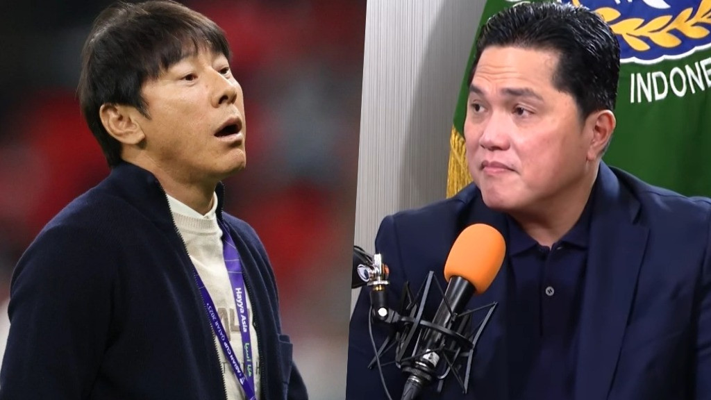 Shin Tae-yong dan Erick Thohir