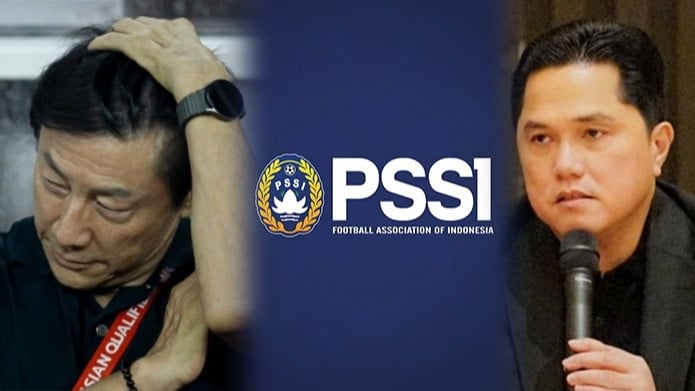 Shin Tae-yong dan Erick Thohir