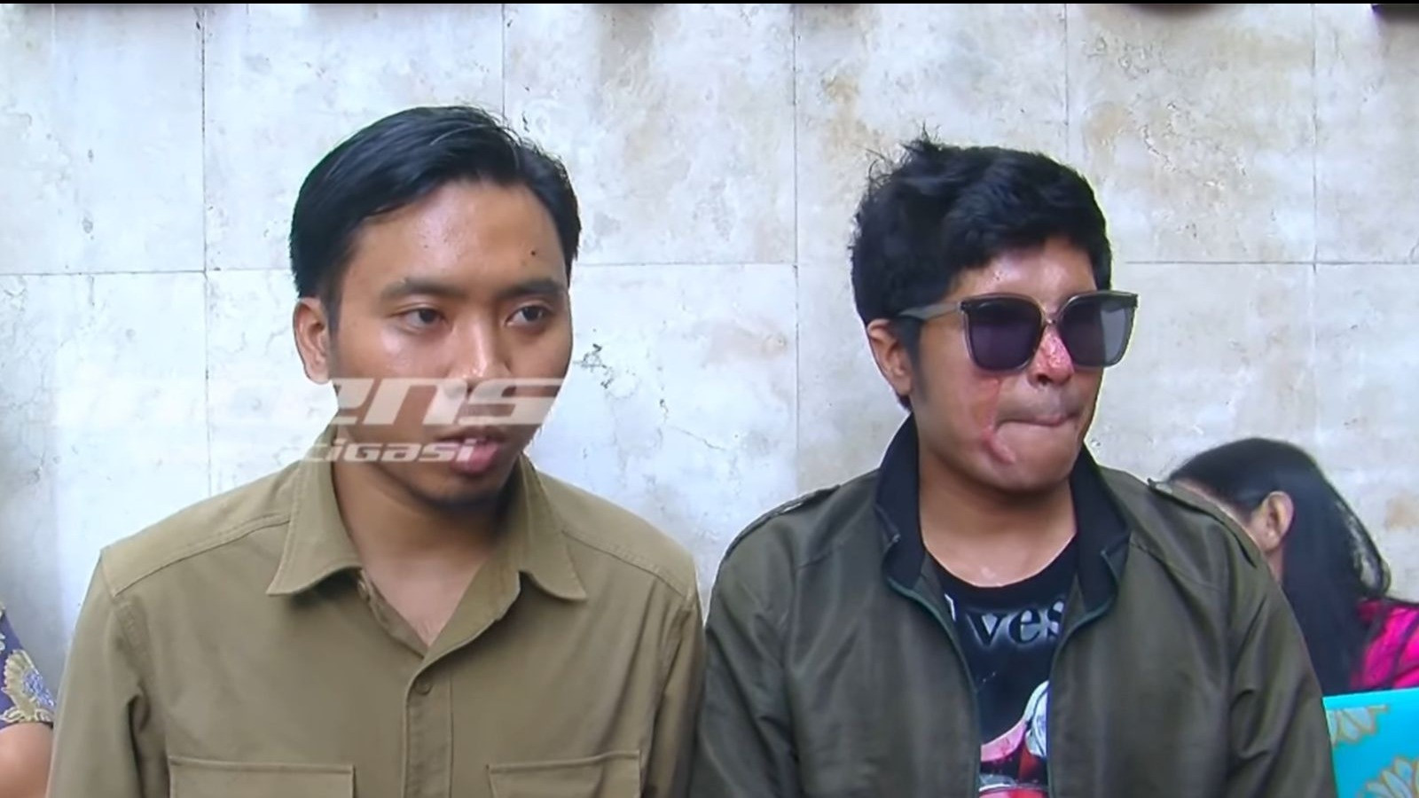 Agus Salim dan kuasa hukumnya, Rizaldi Hendriawan