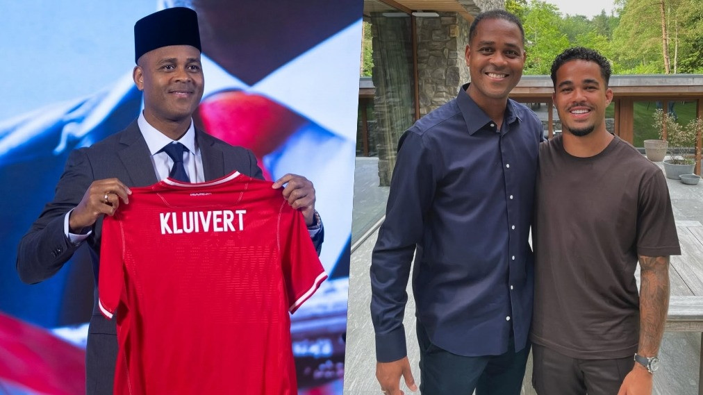 Patrick Kluivert dan Justin Kluivert