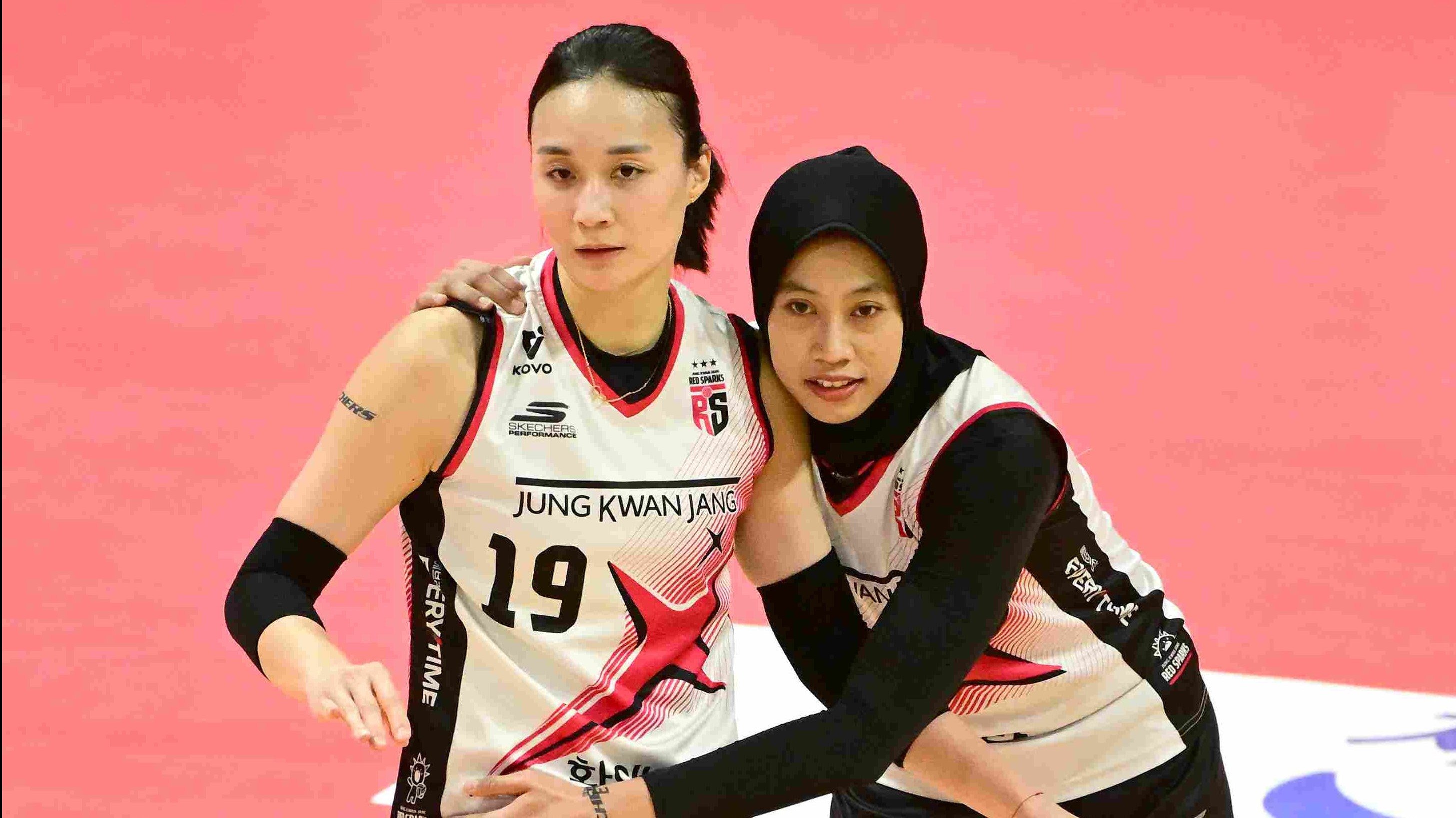 Foto Pyo Seung-ju dan Megawati Hangestri