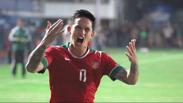 Irfan Bachdim saat perkuat Timnas Indonesia