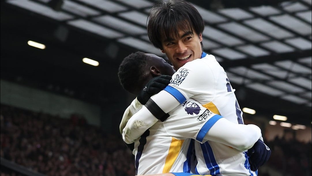 Striker Brighton asal Jepang, Kaoru Mitoma usai Jebol Gawang Manchester United