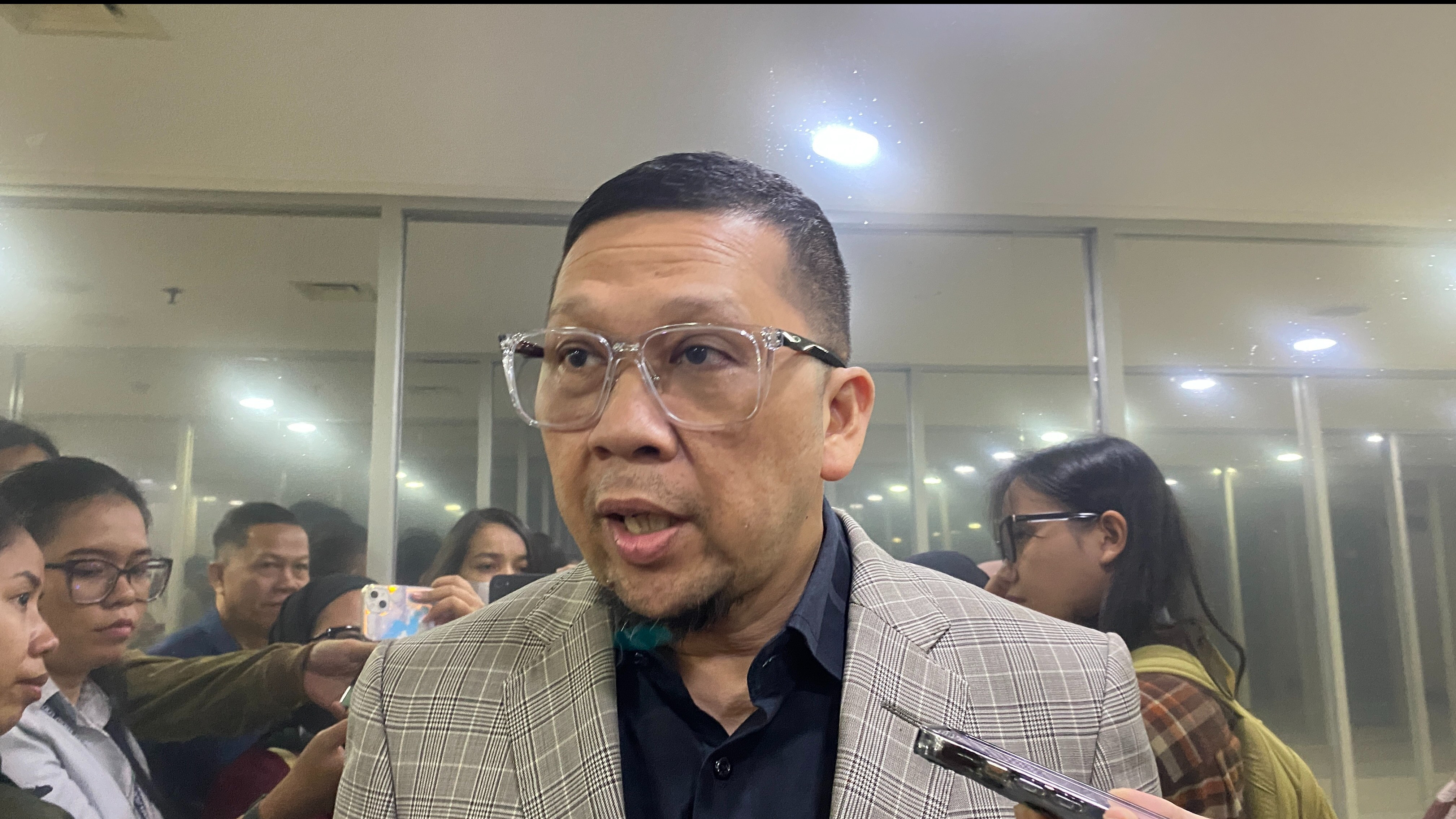 Ahmad Doli Kurnia di Gedung DPR, Jakarta Pusat, Senin (20/1/2025).