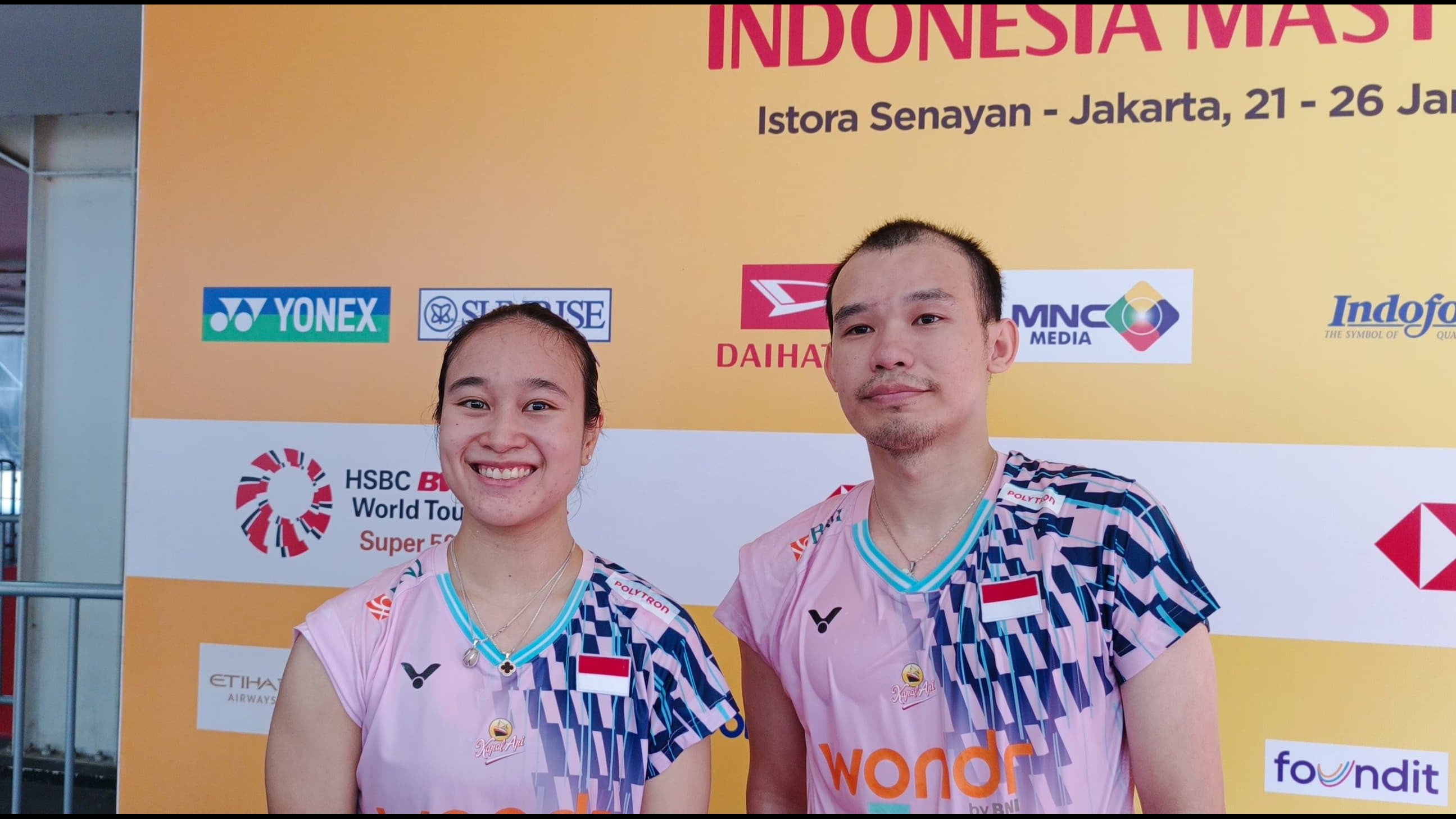 Ganda campuran anyar, Rinov Rivaldy/Lisa Ayu Kusumawati di Indonesia Masters 2025