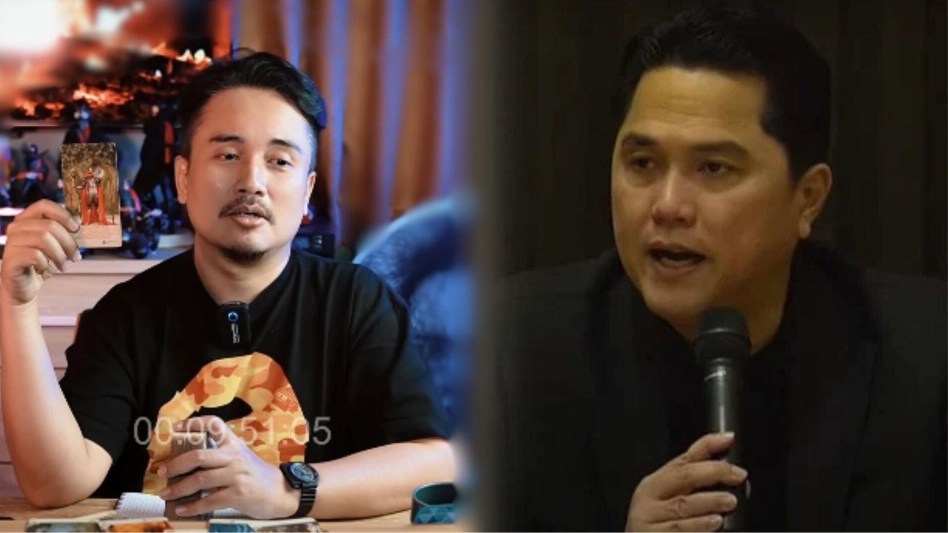 Denny Darko dan Erick Thohir