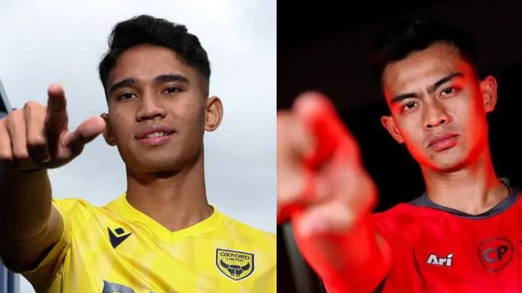 Marselino Ferdinan dan Pratama Arhan