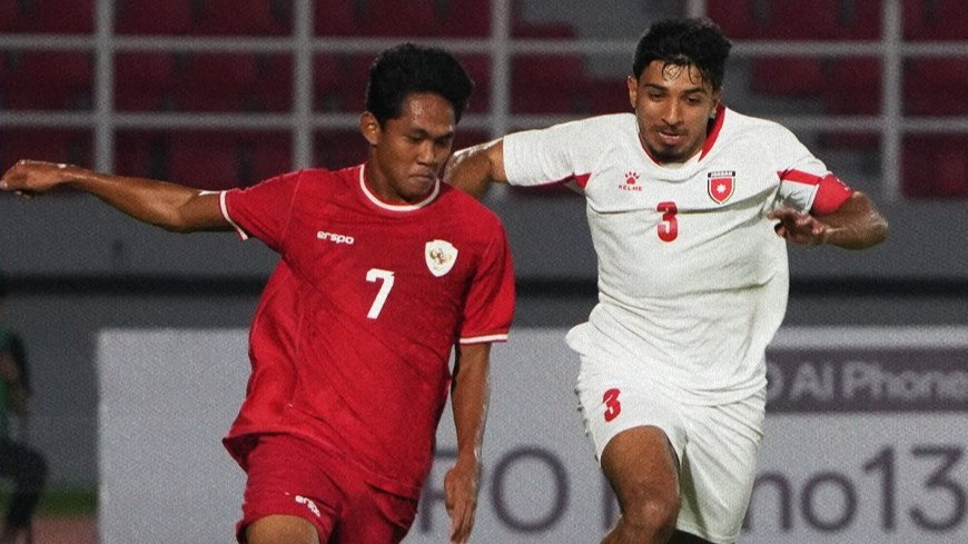 Timnas Indonesia U-20 saat hadapi Yordania