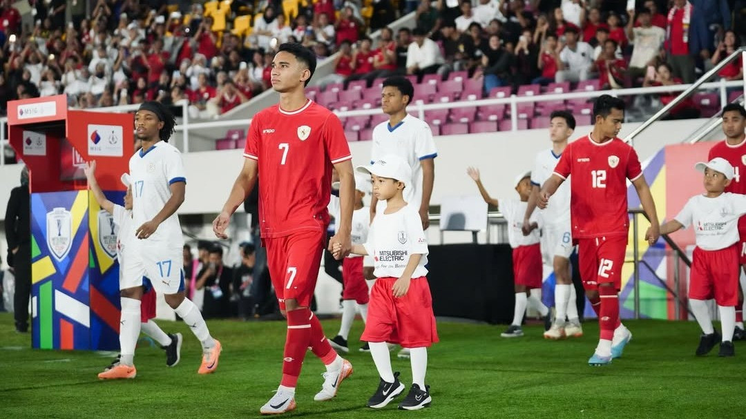 Pemain Timnas Indonesia Marselino Ferdinan