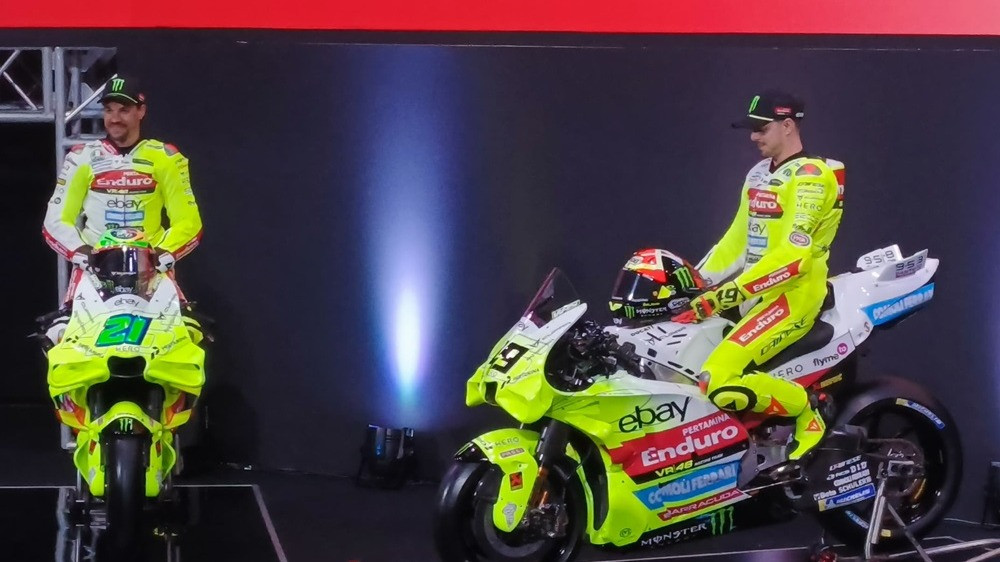 Livery baru Pertamina Enduro VR46 sambut MotoGP 2025