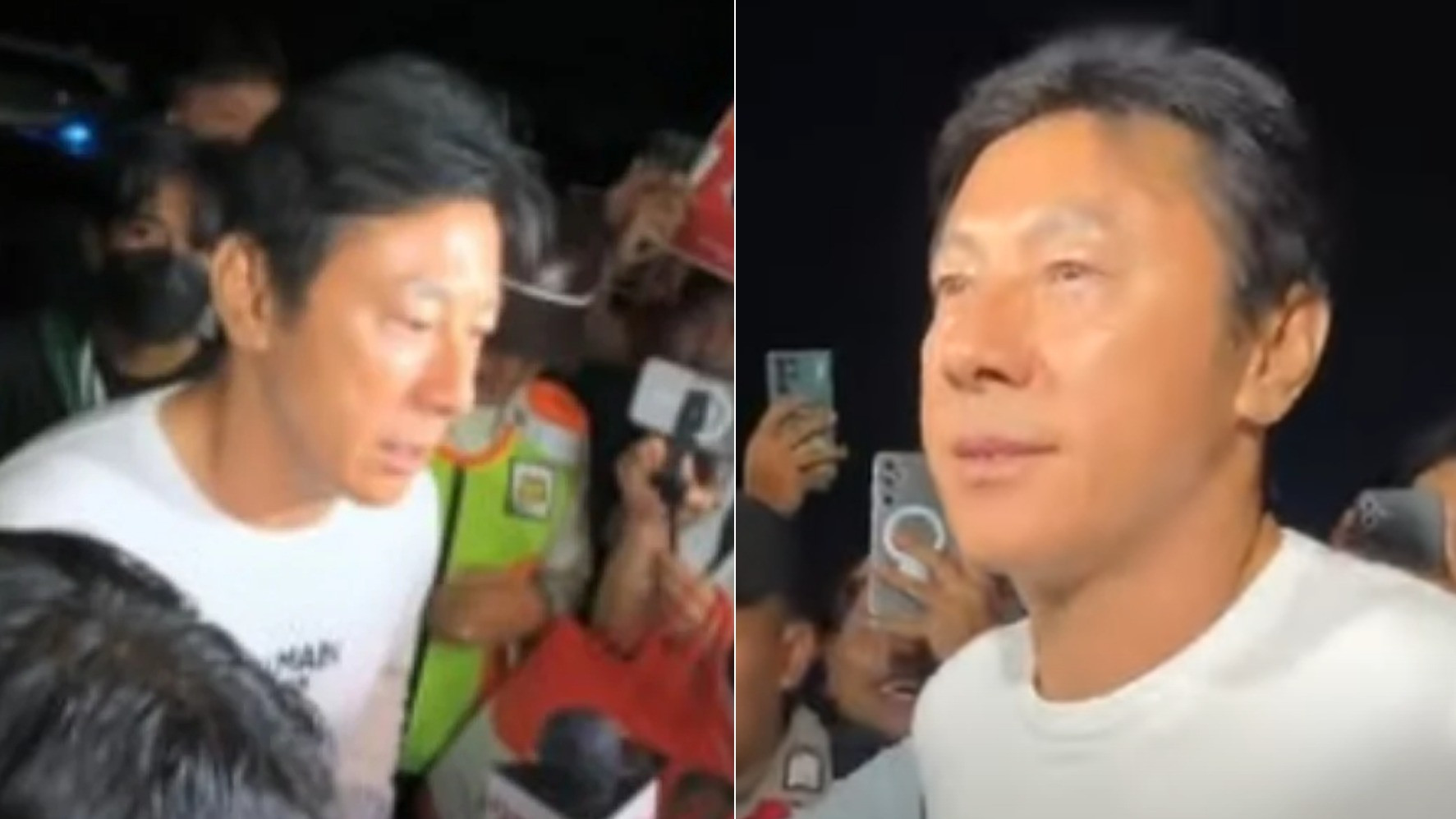 Satu Bandara Riuh, Ratusan Suporter Timnas Indonesia Rela Berdesakan Antar Shin Tae-yong Pulang ke Korea Selatan Untuk Fans Indonesia, Saya Ingin...