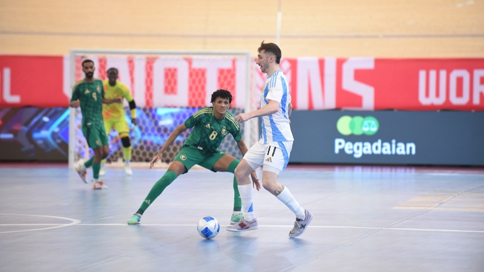 Timnas Futsal Argentina kalahkan Arab Saudi dengan skor 8-7