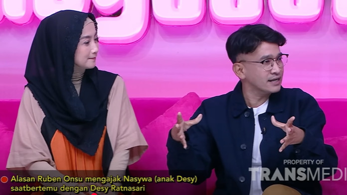 Ruben Onsu dan Desy Ratnasari