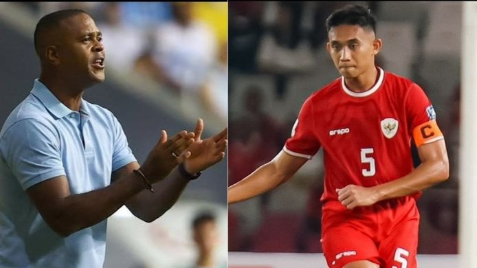 Patrick Kluviert dan Rizky Ridho