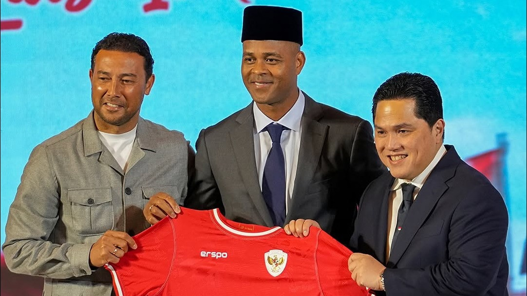 Pelatih Timnas Indonesia Patrick Kluivert