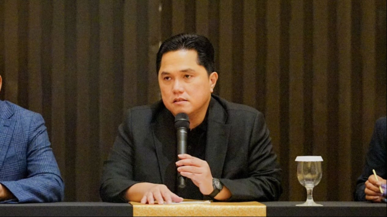 Ketua Umum PSSI, Erick Thohir sibuk urus Timnas Indonesia