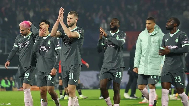 Para Pemain AC Milan usai Kalah di Liga Champions