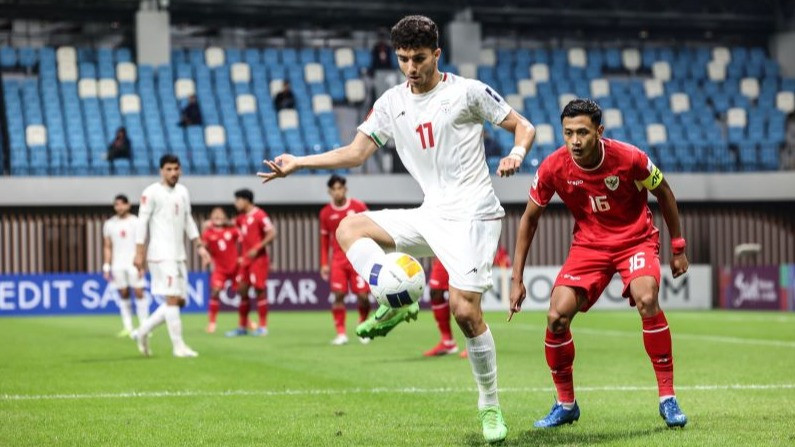 Dua gol Iran ke gawang Timnas Indonesia U-20 berawal dari skema bola mati