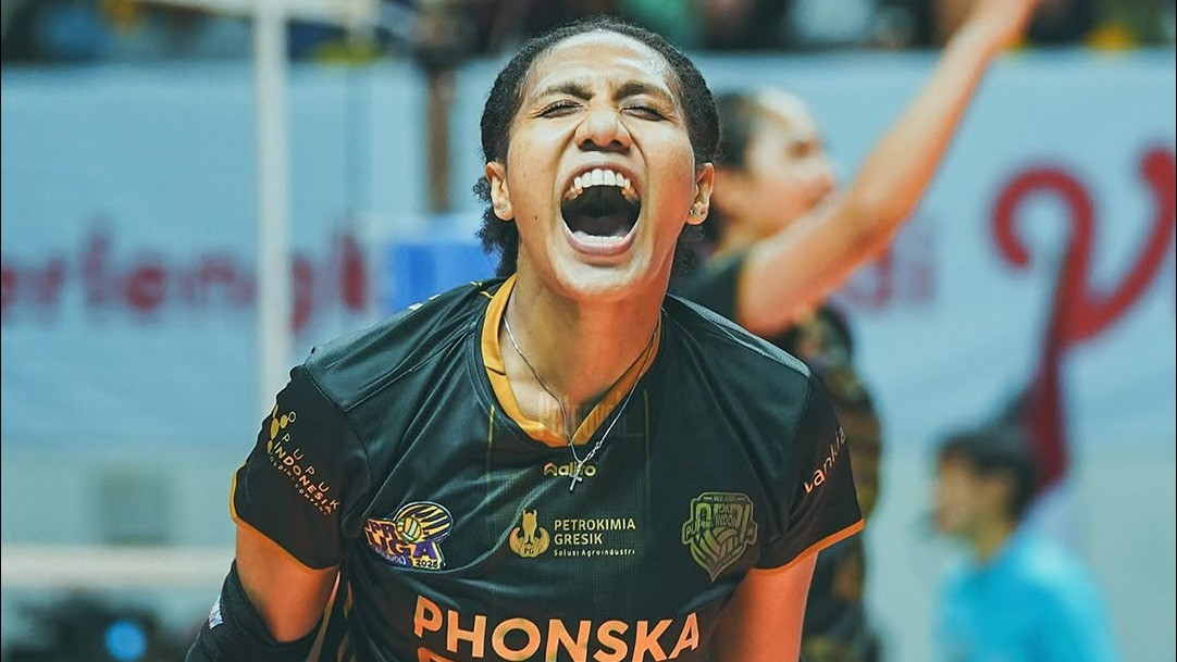 Atlet voli putri Indonesia Mediol Yoku