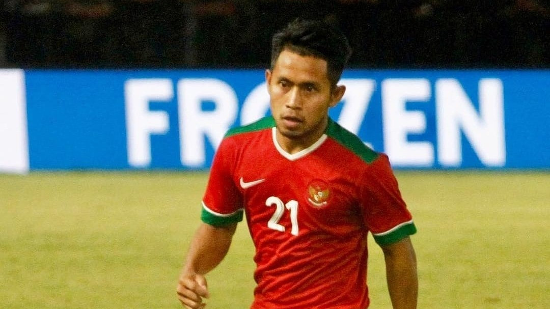 Potret Andik Vermansyah saat masih membela Timnas Indonesia