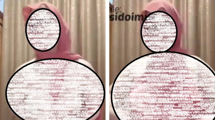 Video syur wanita jilbab merah di Jember