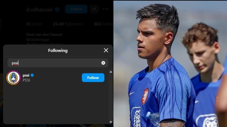 Kedapatan Follow Instagram PSSI, Kiper Club Brugge Ini Siap Bersaing Sehat dengan Maarten Paes di Timnas Indonesia?
            - galeri foto