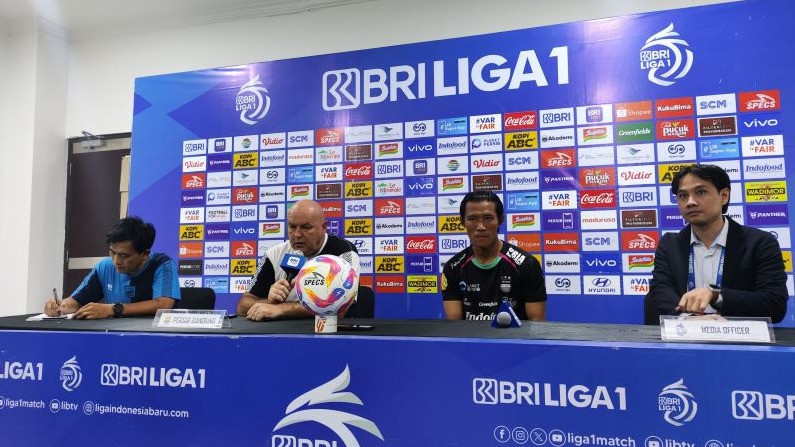 Pelatih Persib Bandung, Bojan Hodak kelar laga kontra Madura United