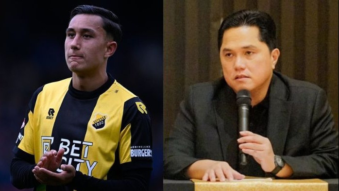 Miliano Jonathans dan Erick Thohir