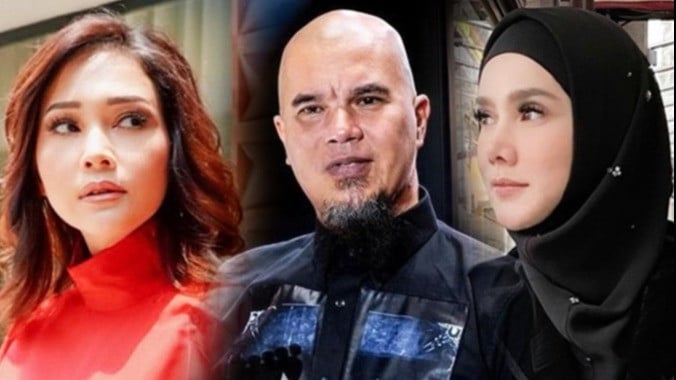 Ahmad Dhani, Maia Estianty dan Mulan Jameela.