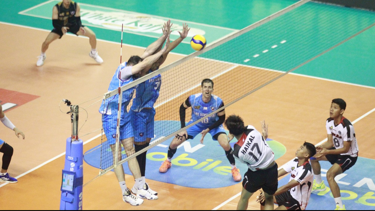 Duel Palembang Bank SumselBabel Vs Garuda Jaya di Proliga 2025