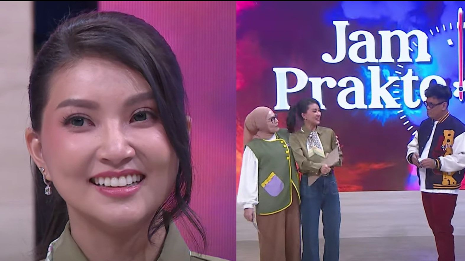 Sarwendah di acara Jam Praktek