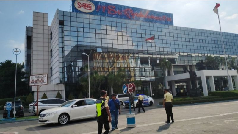 Pabrik Sritex di Sukoharjo, Jawa Tengah, beberapa waktu lalu.