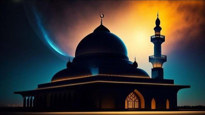 Ilustrasi masjid ikut jadwal imsak dan buka puasa hari ini