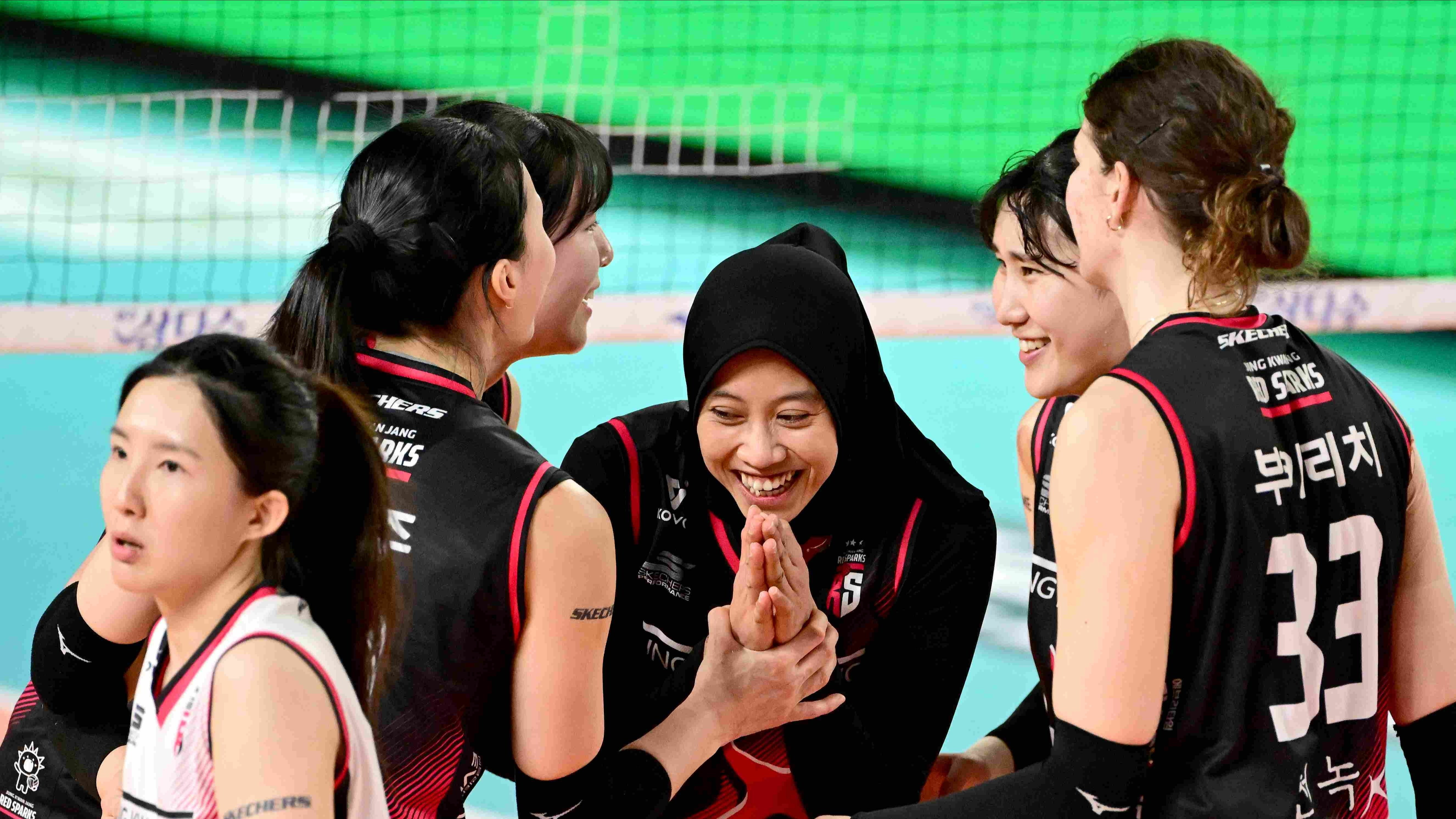 Foto Megawati Hangestri di Red Sparks