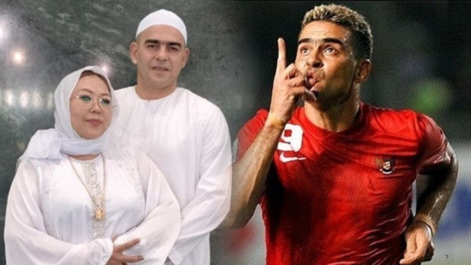 Legenda Timnas Indonesia, Cristian Gonzales & Sang istri Eva Gonzales