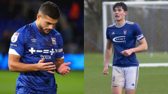 Kapten klub Ipswich Town, Sam Morsy dan eks pemain Timnas Indonesia, Elkan Baggott