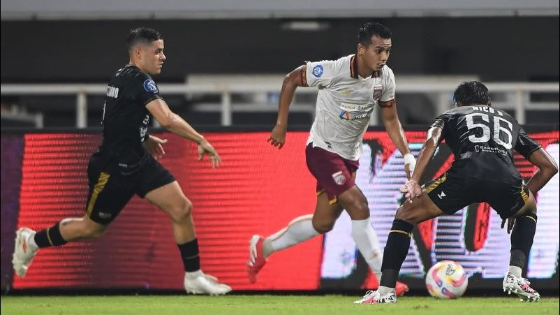 Borneo FC saat hadapi Dewa United di Liga 1 2024-2025