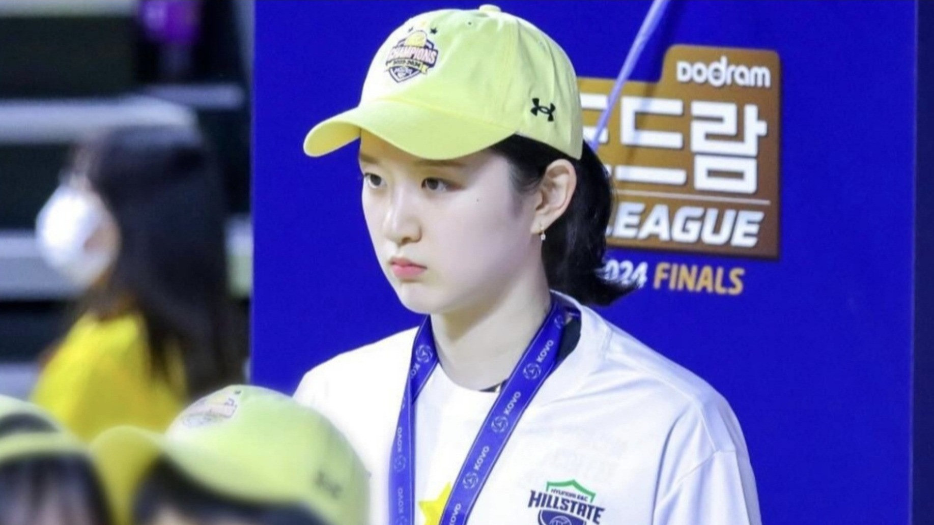 Foto Pemain andalan Hyundai Hillstate, Lee Da-hyeon