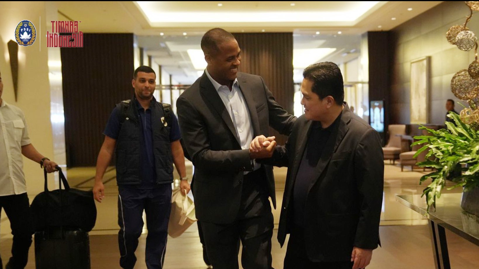 Patrick Kluivert dan Erick Thohir