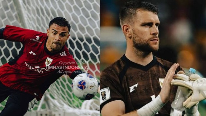 Emil Audero dan Maarten Paes