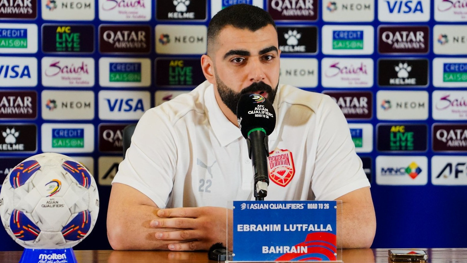 Pemain Bahrain, Ebrahim Lutfalla