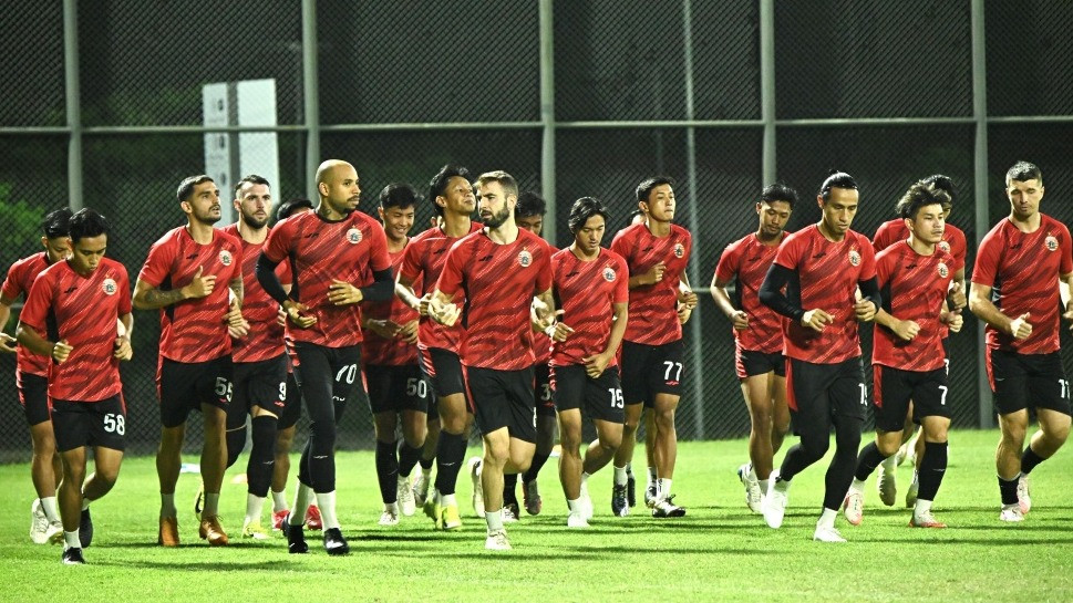 Persija Kembali Berlatih Tanpa 2 Pilar Macan Kemayoran Jelang Laga Tunda Liga 1 Kontra Madura United