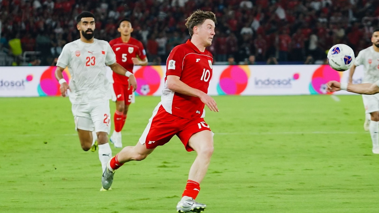 Oxford United, Nih Bos! Netizen Minta Ole Romeny Patenkan Selebrasi Usai Cetak Gol ke Gawang Bahrain